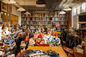Paul Smith in his studio in London.