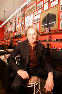 Paul Smith at his SoHo store in New York City at 142 Greene Street in 2006.