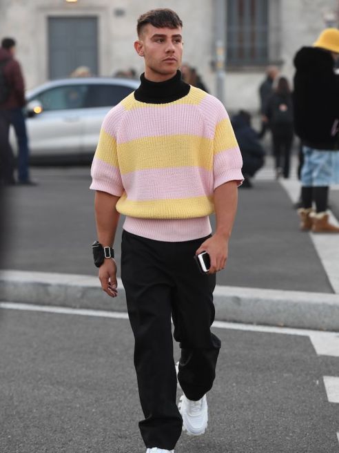 A new definition of masculinity is the driving force behind soft aesthetics that will inspire F/W 20-21 men's fashion, Fashion Snoops says.