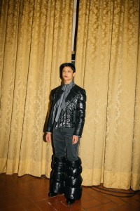 Backstage at Telfar Men's Fall 2020