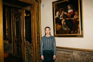 Backstage at Telfar Men's Fall 2020