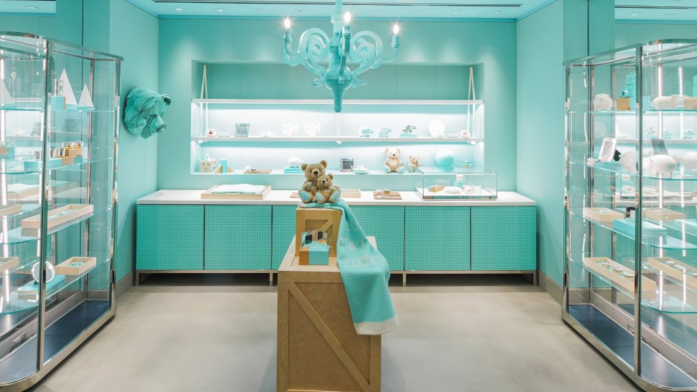Tiffany's new temporary flagship in New York City.
