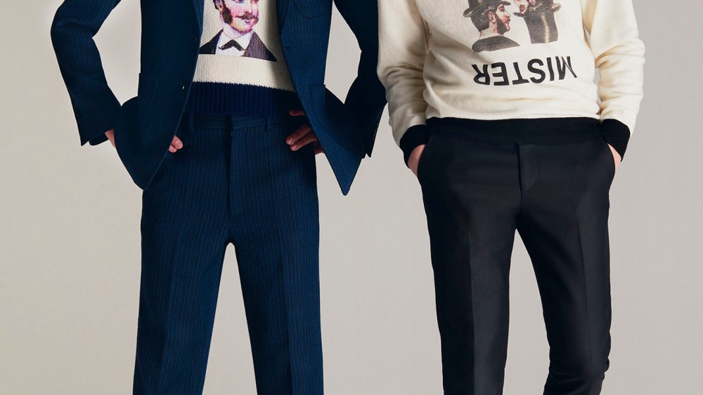 Looks from Viktor & Rolf’s Mister Mister line.