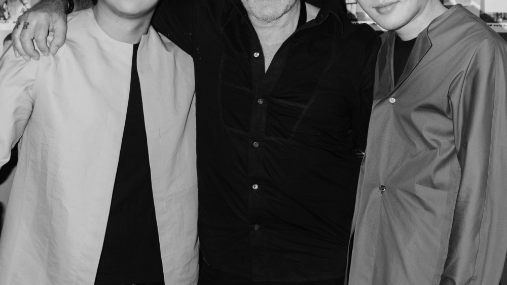 Yushan Li and Jun Zhou of Pronounce with Renzo Rosso