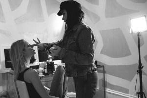 Getting ready with Princess Olympia of Greece