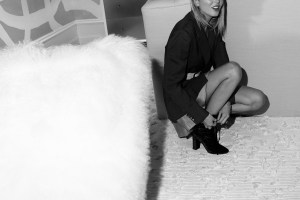 Getting ready with Princess Olympia of Greece