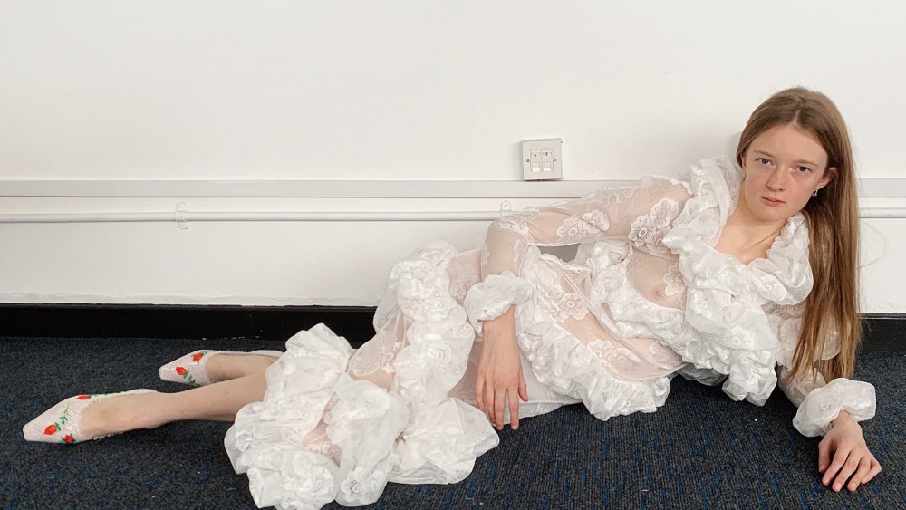 A look from Yuhan Wang's fall 2020 collection