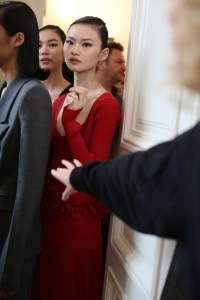 Backstage at Altuzarra RTW Fall 2020
