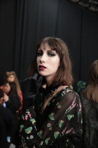 Backstage at Anna Sui RTW Fall 2020
