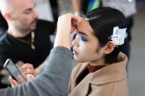 Backstage at Atlein RTW Fall 2020