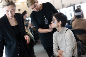Backstage at Atlein RTW Fall 2020