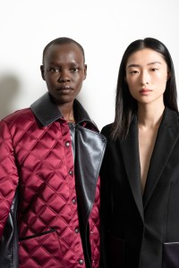 Backstage at Atlein RTW Fall 2020
