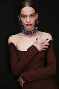 Backstage at Mugler RTW Fall 2020