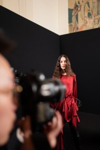 Backstage at Ann Demeulemeester RTW Fall 2020