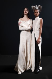 Backstage at Ann Demeulemeester RTW Fall 2020