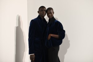 Backstage at Haider Ackermann RTW Fall 2020