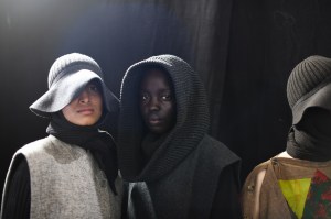 Backstage at Kenzo RTW Fall 2020