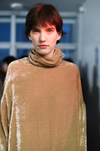Backstage at Lemaire RTW Fall 2020
