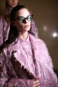 Backstage at Rochas RTW Fall 2020