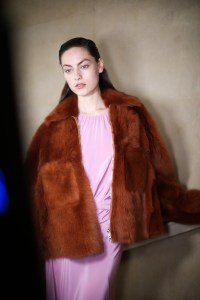 Backstage at Rochas RTW Fall 2020