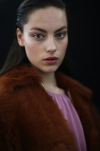 Backstage at Rochas RTW Fall 2020