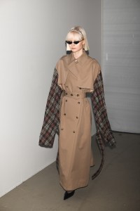 Backstage at Rokh RTW Fall 2020