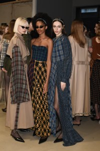 Backstage at Rokh RTW Fall 2020