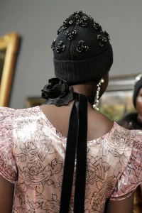 Backstage at Erdem RTW Fall 2020