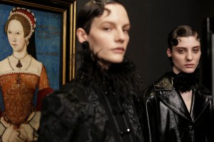 Backstage at Erdem RTW Fall 2020