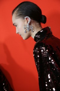 Backstage at Balmain RTW Fall 2020