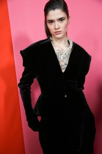 Backstage at Balmain RTW Fall 2020