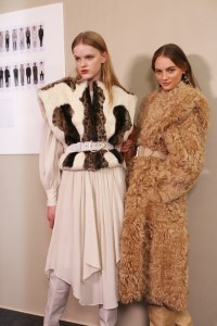 Backstage at Isabel Marant RTW Fall 2020