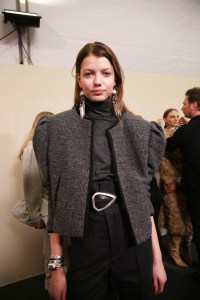 Backstage at Isabel Marant RTW Fall 2020