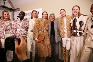 Backstage at Isabel Marant RTW Fall 2020