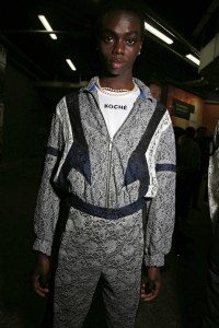 Backstage at Koché RTW Fall 2020