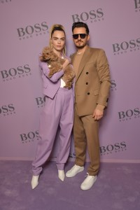 Cara Delevingne and Orlando Bloom