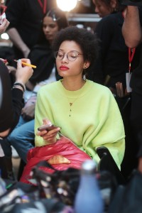 Backstage at Carolina Herrera RTW Fall 2020