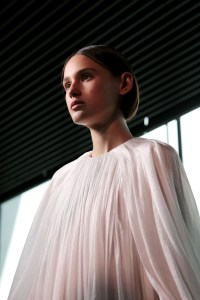 Backstage at Carolina Herrera RTW Fall 2020