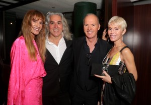 Kelly Lynch, Mitch Glazer, Michael Keaton and Marni Turner