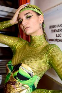 Backstage at Christian Cowan RTW Fall 2020