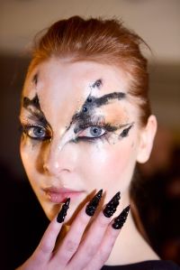 Backstage at Christian Cowan RTW Fall 2020