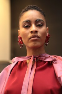 Backstage at Christopher John Rogers RTW Fall 2020
