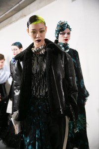 Backstage at Dries Van Noten RTW Fall 2020
