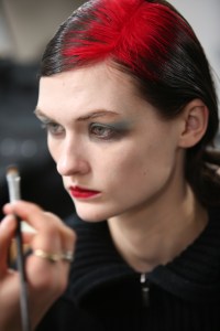 Backstage at Dries Van Noten RTW Fall 2020
