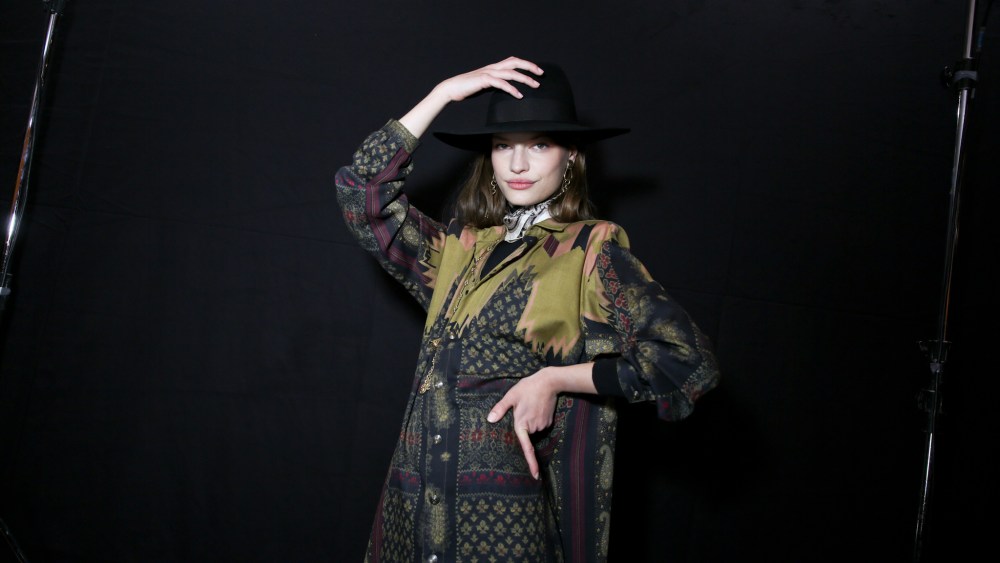 Backstage at Etro RTW Fall 2020