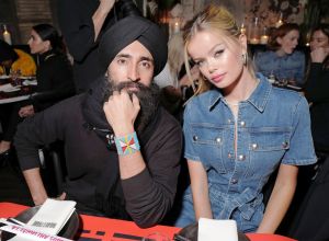 Waris Ahluwalia and Frida Aasen