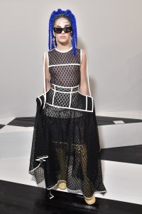 Sita Abellan in the front row