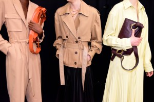Backstage at Jonathan Simkhai RTW Fall 2020
