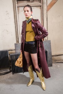 Backstage at Khaite RTW Fall 2020