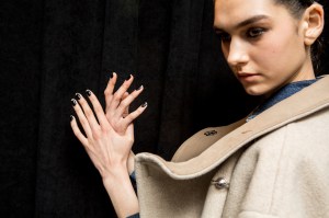 Backstage at Khaite RTW Fall 2020